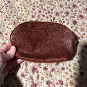 Portland Leather Bella Makeup bag